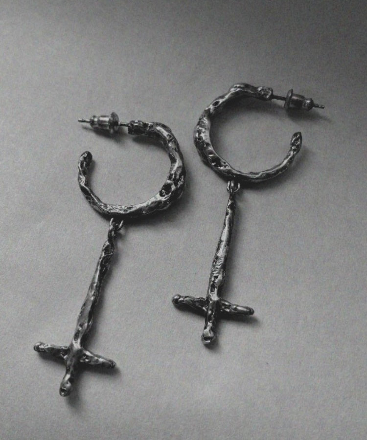 Petrine Hoop Cross Drop